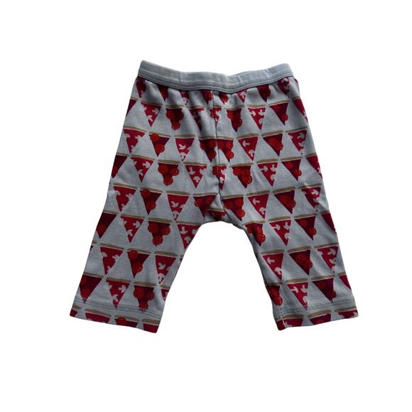 Tea Collection Pizza Print Pajama Shorts - Size 5 - Picture 1 of 5